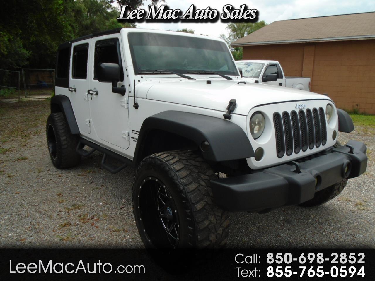 2016 Jeep Wrangler Unlimited 4WD 4dr Sport