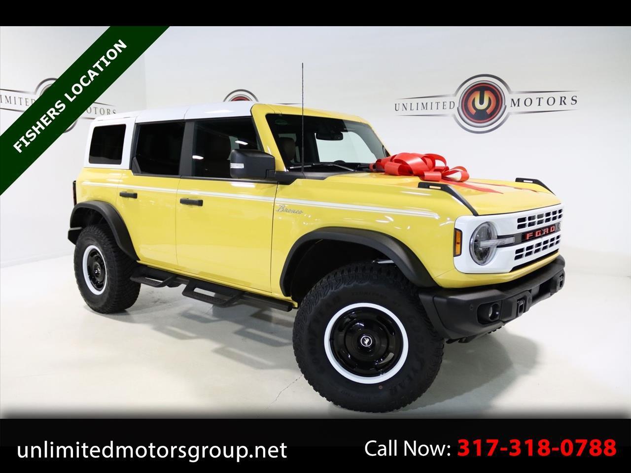 2023 Ford Bronco Heritage Limited Edition 4 Door Advanced 4x4