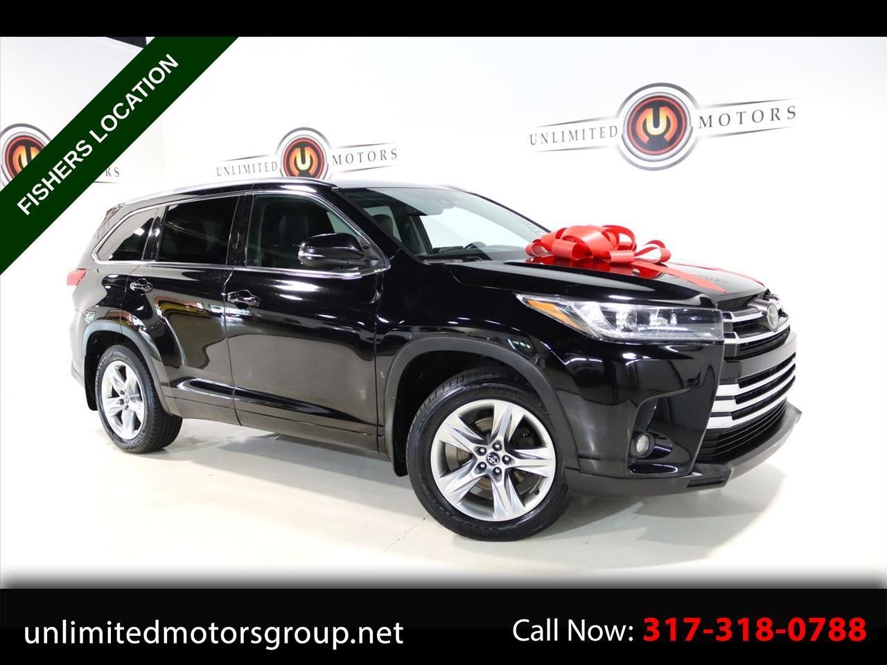 2019 Toyota Highlander Limited V6 AWD (Natl)