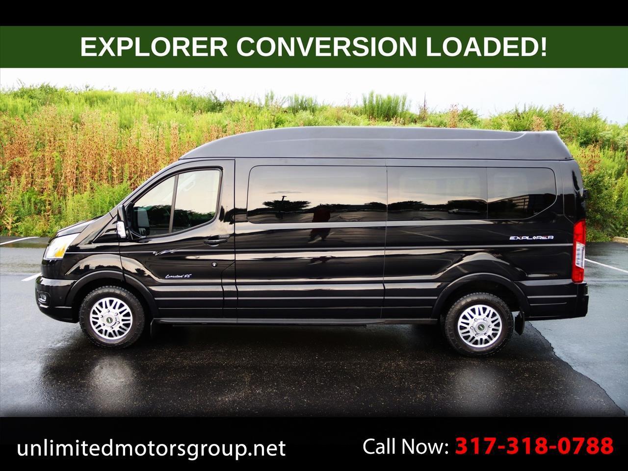 2021 Ford Transit Cargo Van T-150 130" Low Rf 8670 GVWR AWD