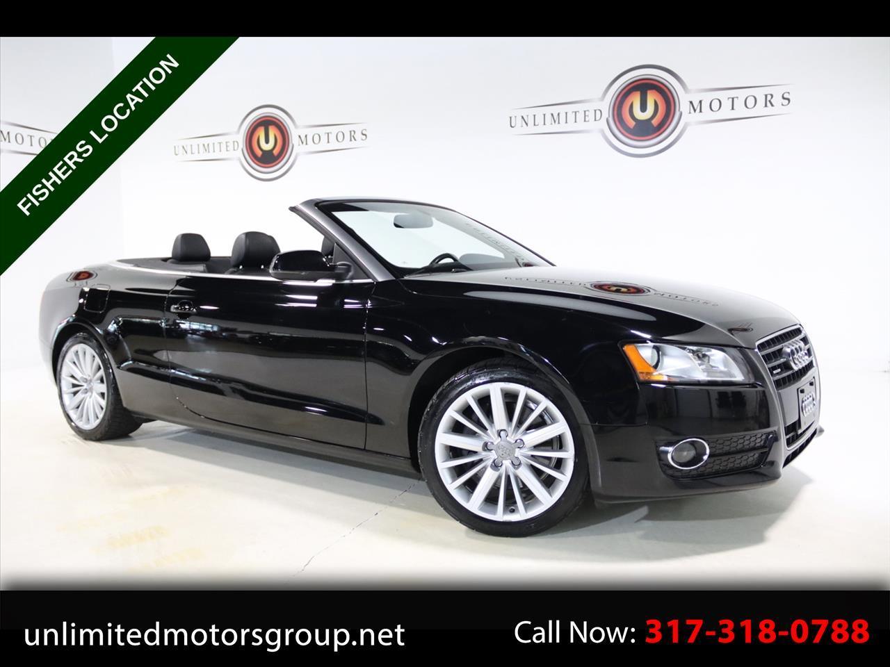 2012 Audi A5 2dr Cabriolet Auto quattro 2.0T Premium