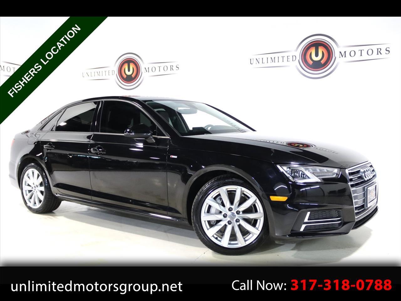 2018 Audi A4 2.0 TFSI Premium S Tronic quattro AWD