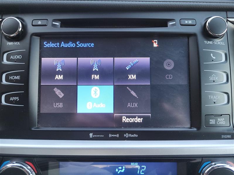 Toyota Highlander XLE AWD V6 2019