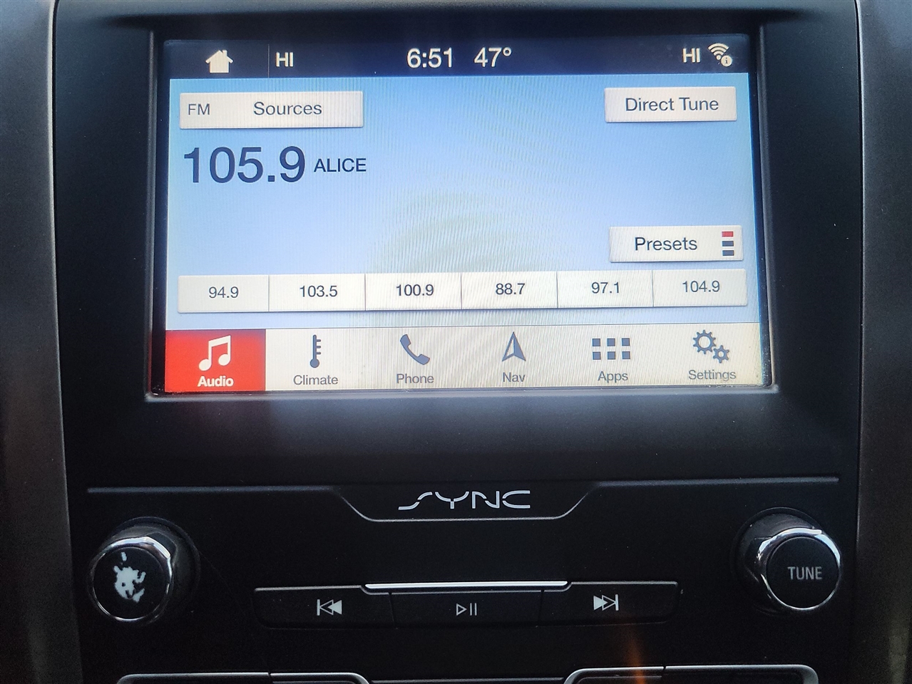 Ford Fusion Hybrid SE 2019