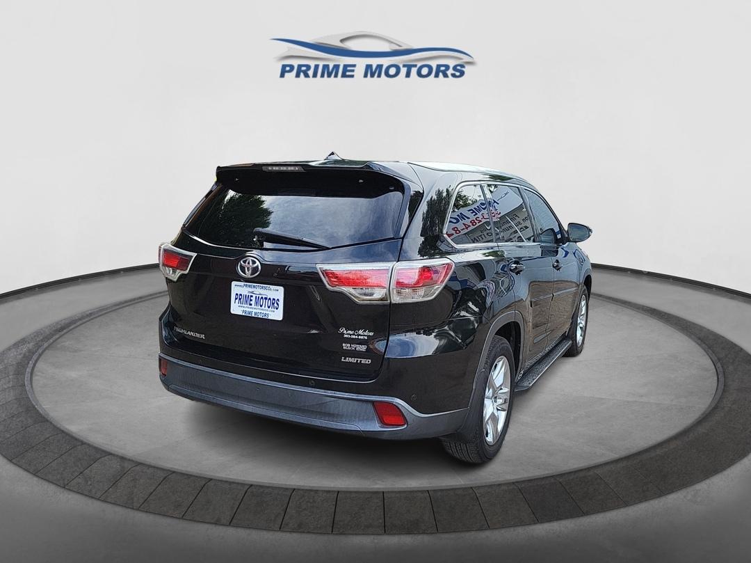 Toyota Highlander Limited FWD V6 2014