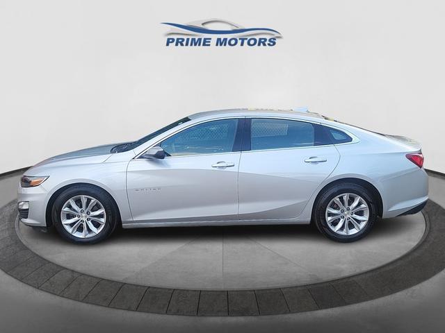 Silver 2020 Chevrolet Malibu Sedan Front-Wheel Drive Automatic