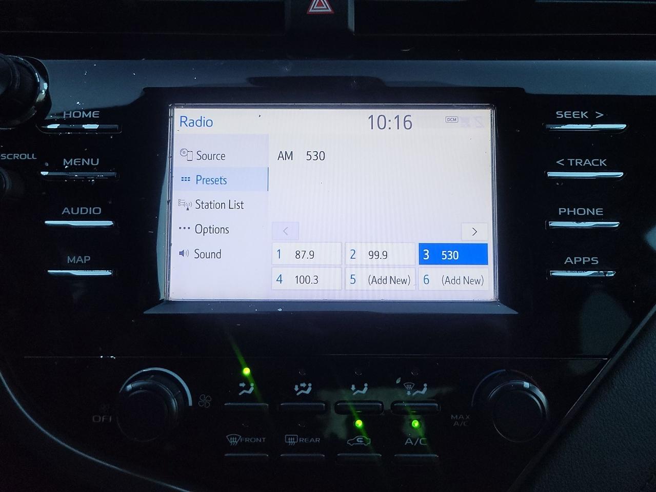 Toyota Camry LE 2019