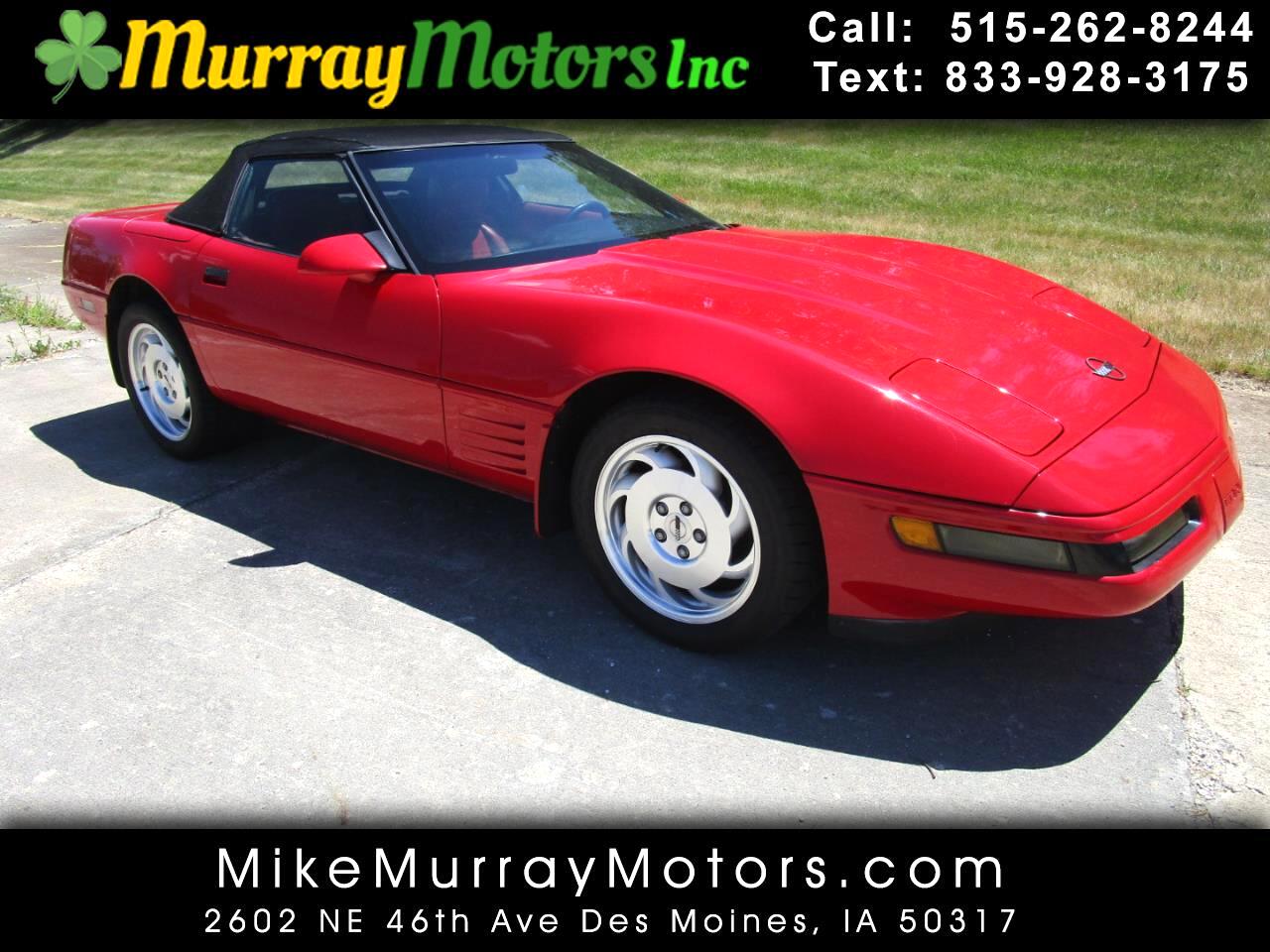 Buy Here Pay Here 1992 Chevrolet Corvette Convertible for Sale in Des