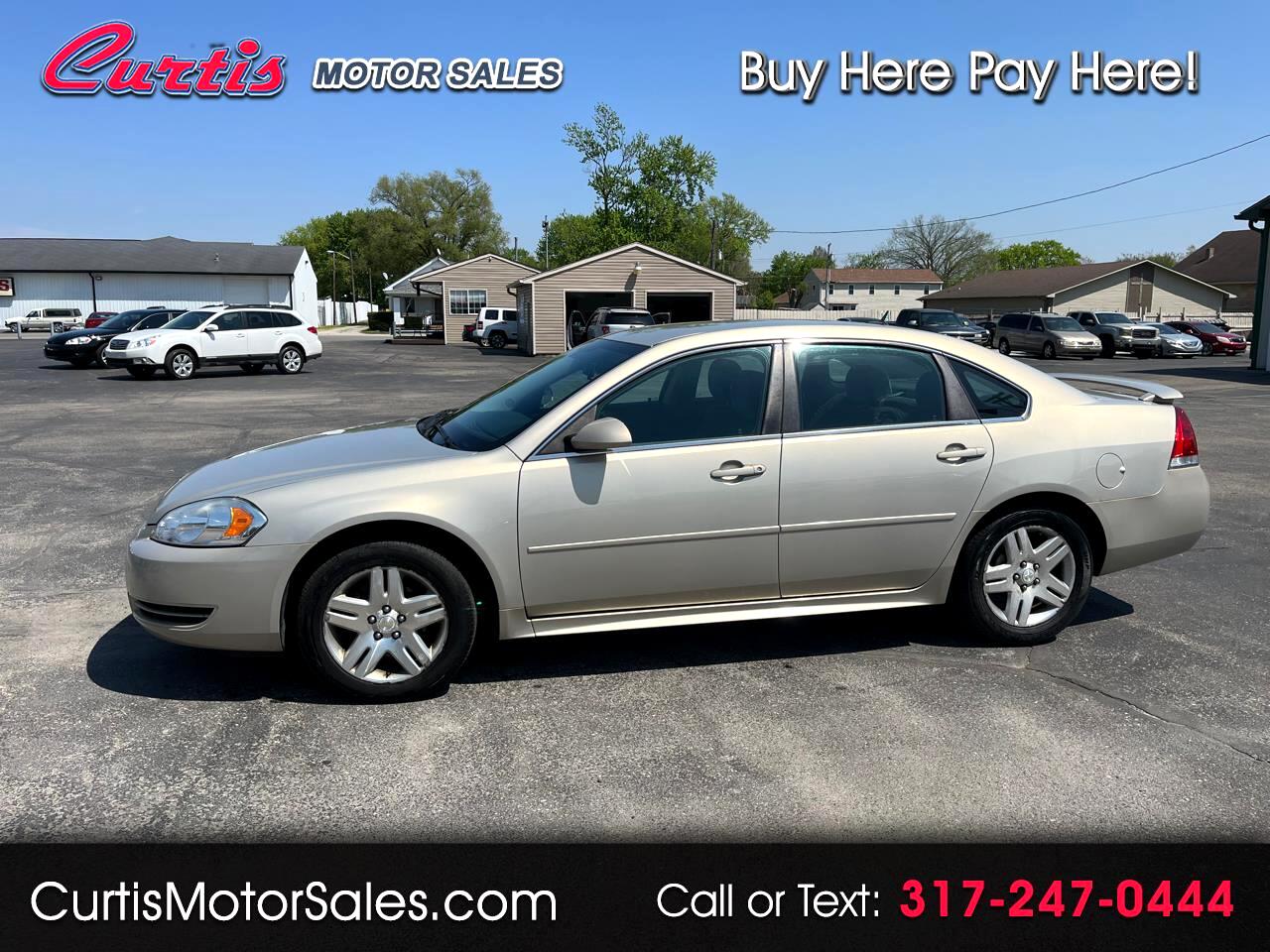 Used 2012 Chevrolet Impala LT for Sale in Indianapolis IN 46241 Curtis