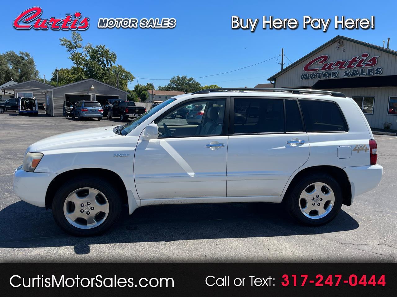 2000 Toyota Highlander Model
