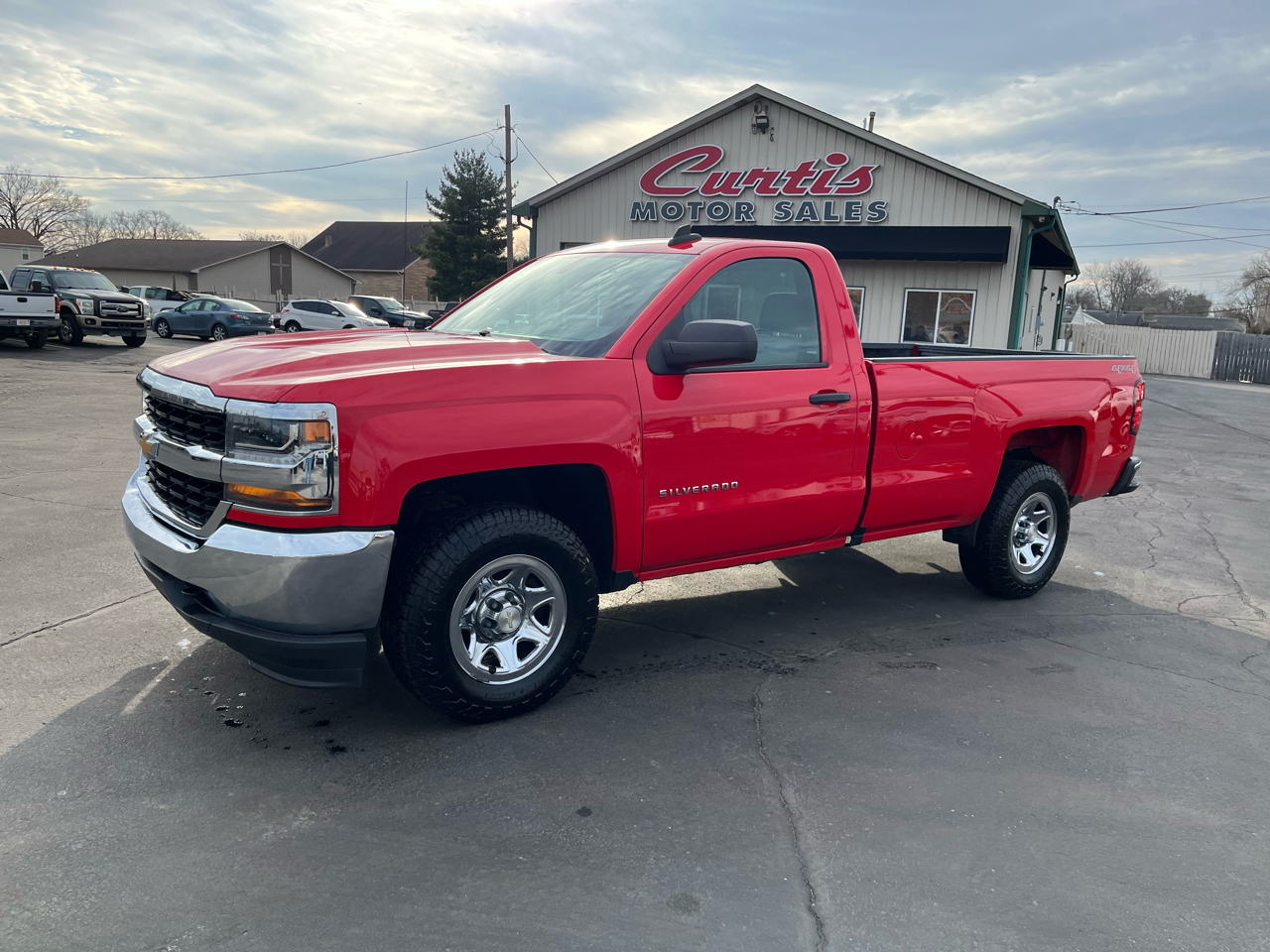 Chevrolet Silverado 1500 Work Truck Short Box 4WD 2017