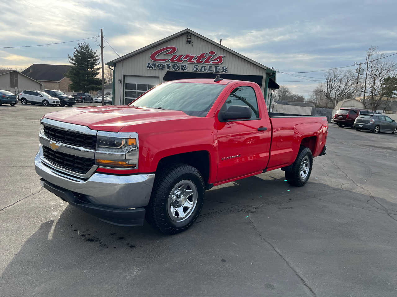 Chevrolet Silverado 1500 Work Truck Short Box 4WD 2017