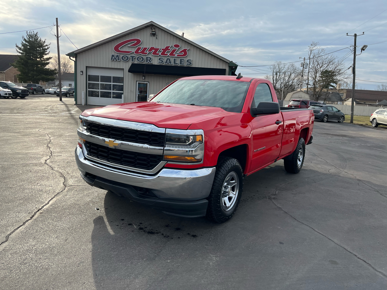 Chevrolet Silverado 1500 Work Truck Short Box 4WD 2017