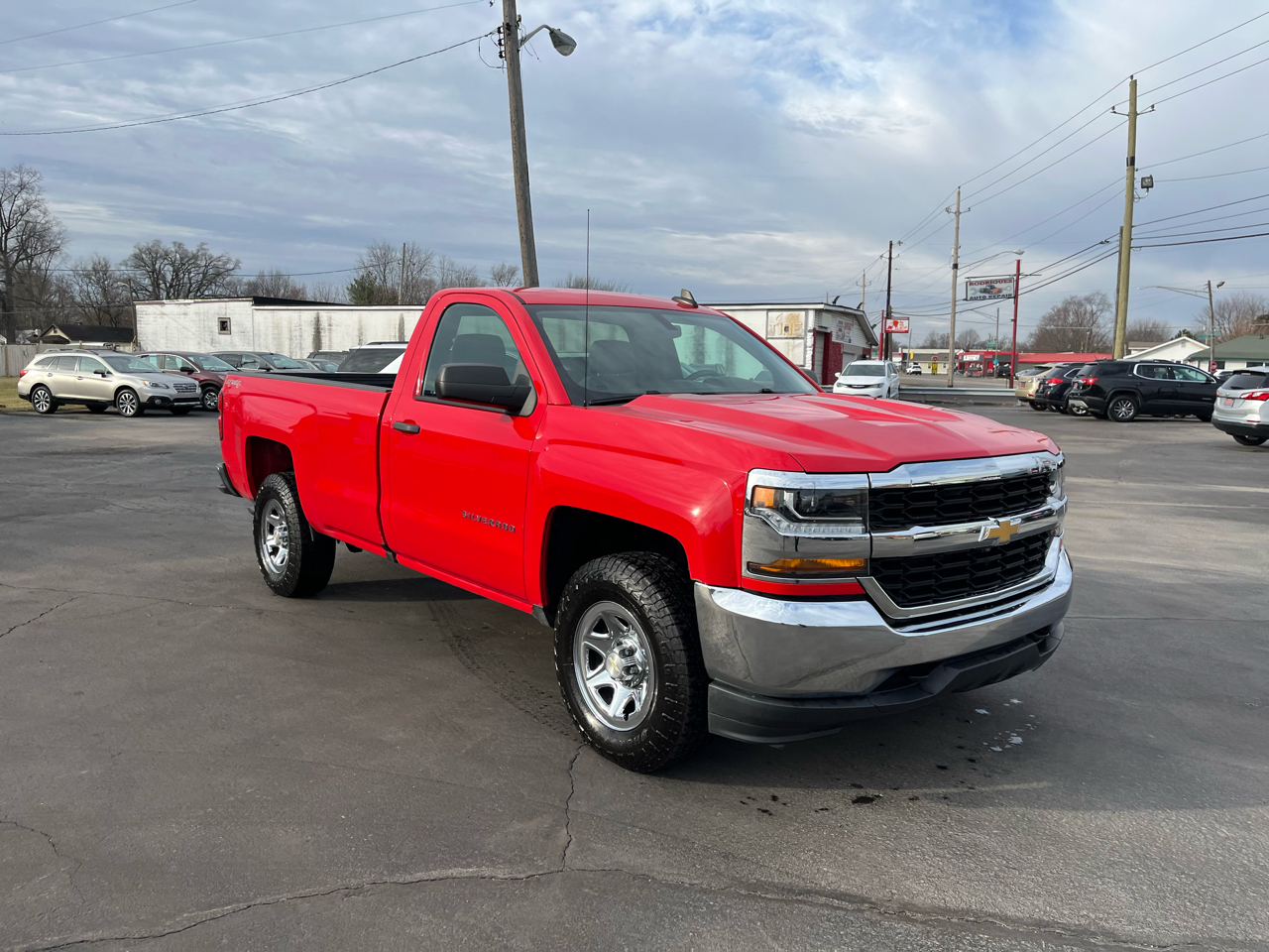 Chevrolet Silverado 1500 Work Truck Short Box 4WD 2017