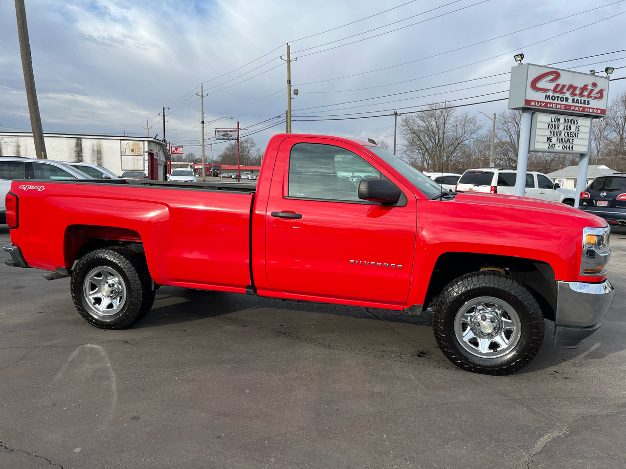 Chevrolet Silverado 1500 Work Truck Short Box 4WD 2017