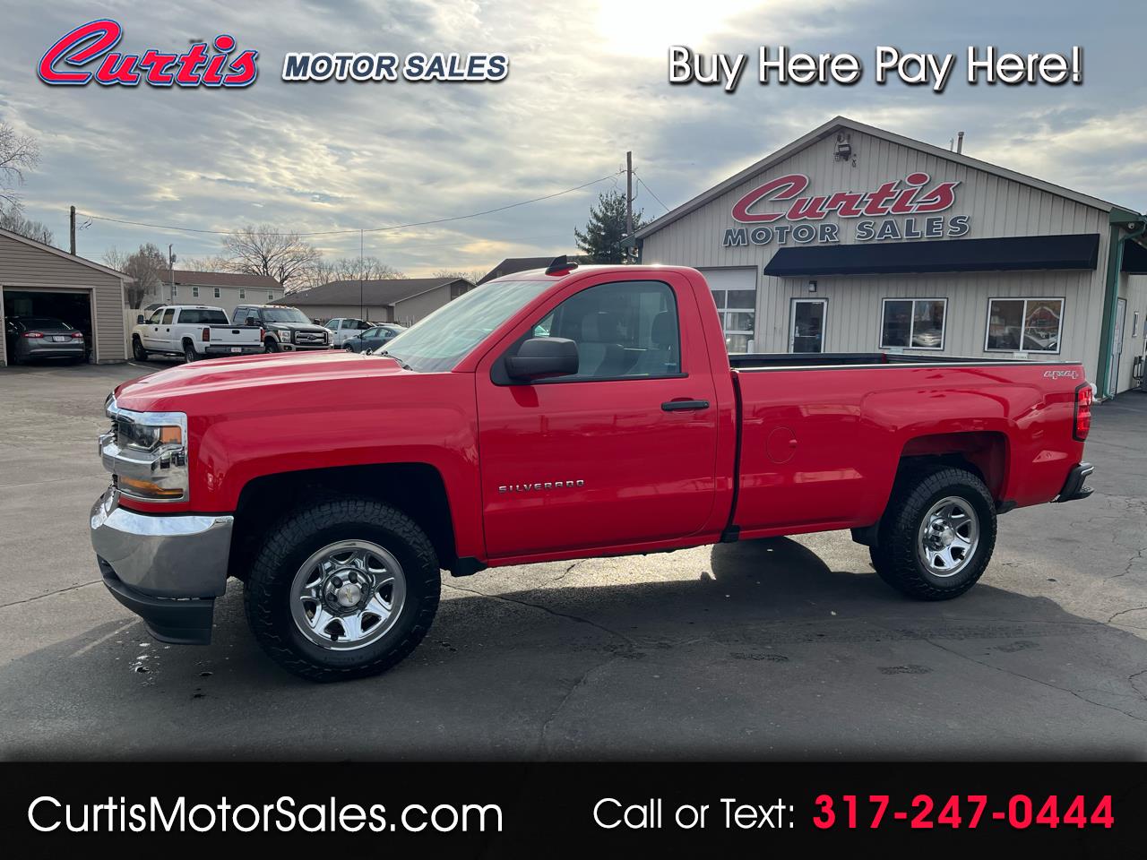 2017 Chevrolet Silverado 1500 Work Truck Short Box 4WD