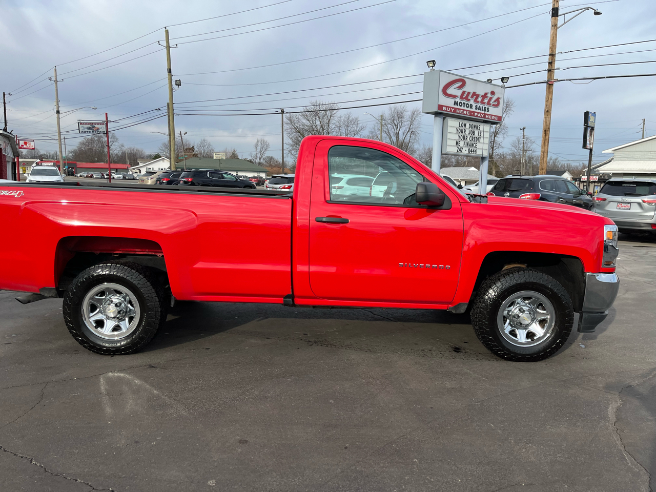 Chevrolet Silverado 1500 Work Truck Short Box 4WD 2017