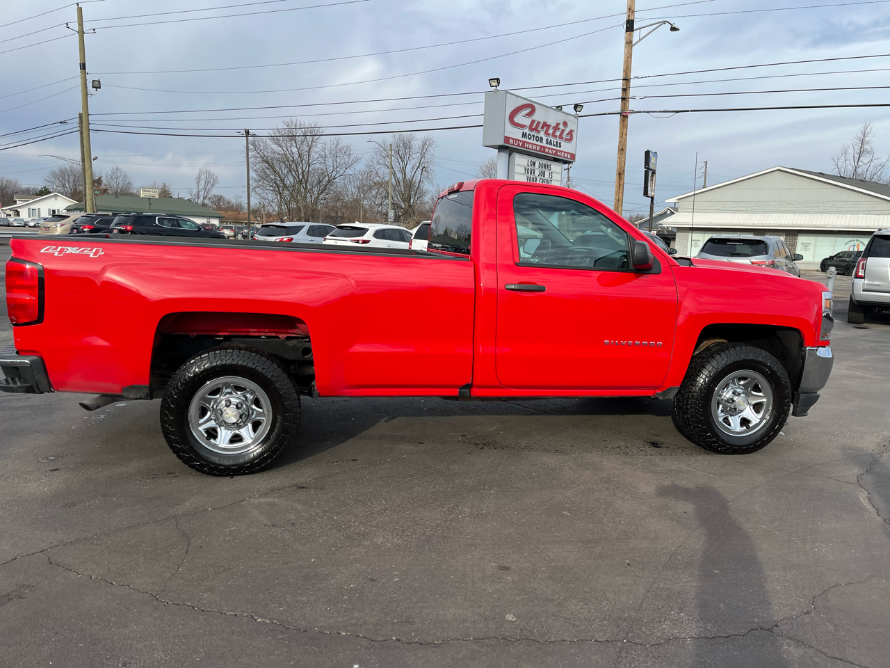 Chevrolet Silverado 1500 Work Truck Short Box 4WD 2017