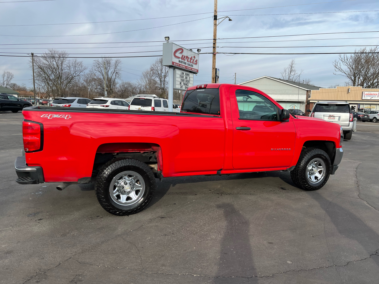 Chevrolet Silverado 1500 Work Truck Short Box 4WD 2017