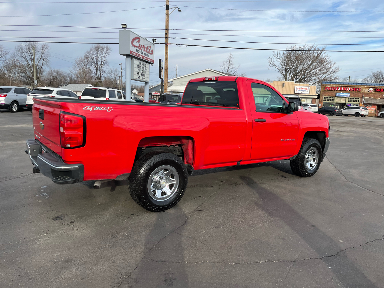 Chevrolet Silverado 1500 Work Truck Short Box 4WD 2017