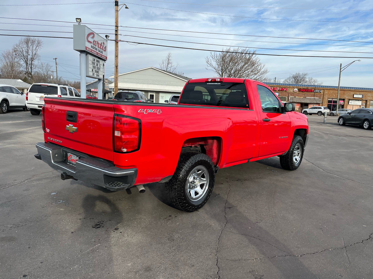 Chevrolet Silverado 1500 Work Truck Short Box 4WD 2017