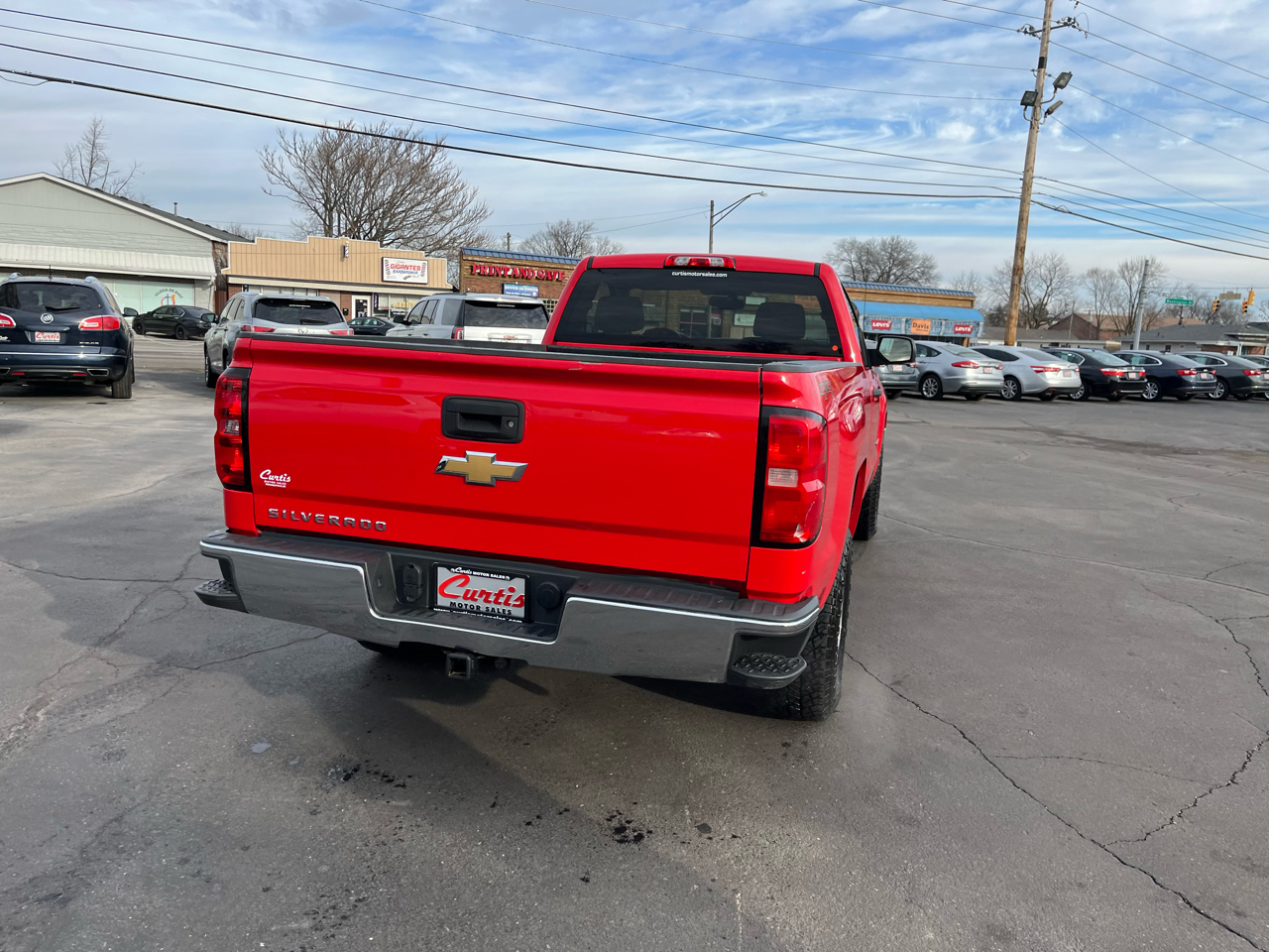 Chevrolet Silverado 1500 Work Truck Short Box 4WD 2017