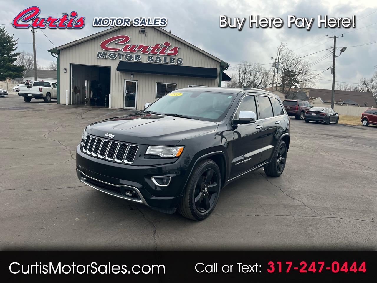 2015 Jeep Grand Cherokee Overland 4WD