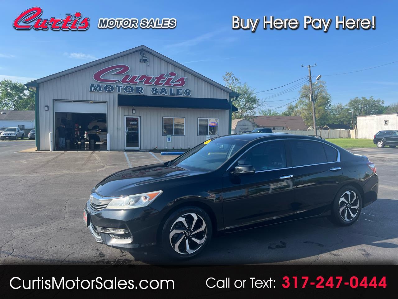 Honda Accord EX-L Sedan CVT 2016