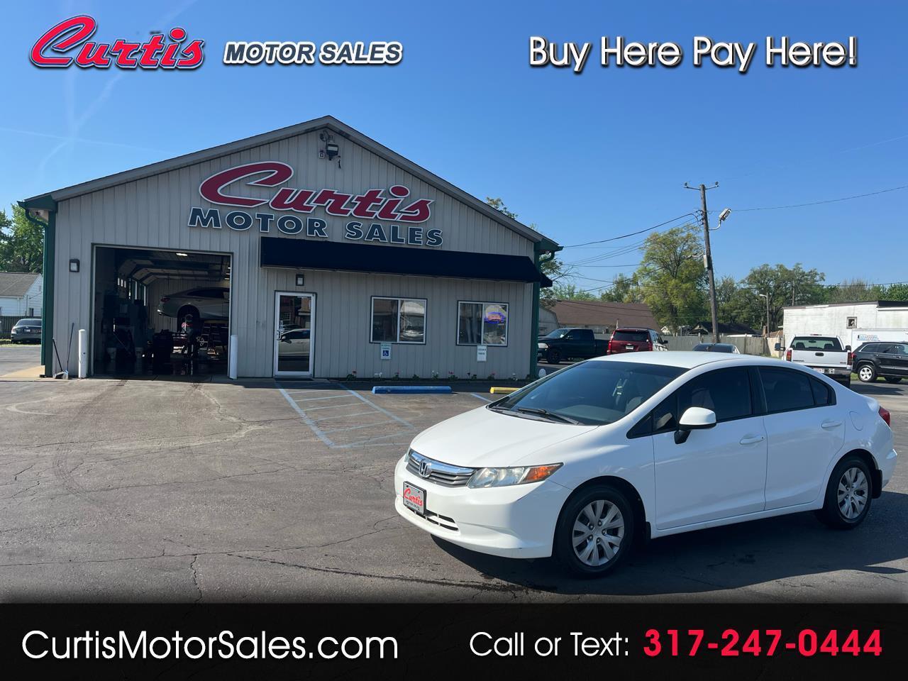 Honda Civic LX Sedan 5-Speed AT 2012