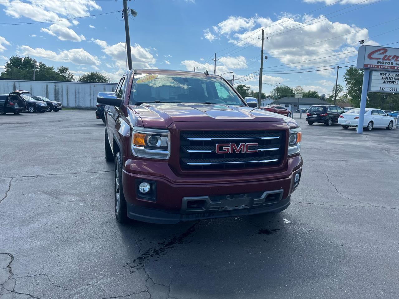GMC Sierra 1500 SLE Ext. Cab 4WD 2014