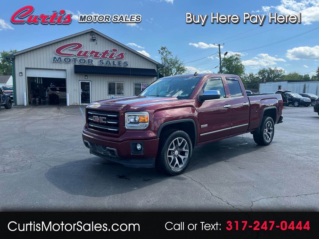 GMC Sierra 1500 SLE Ext. Cab 4WD 2014