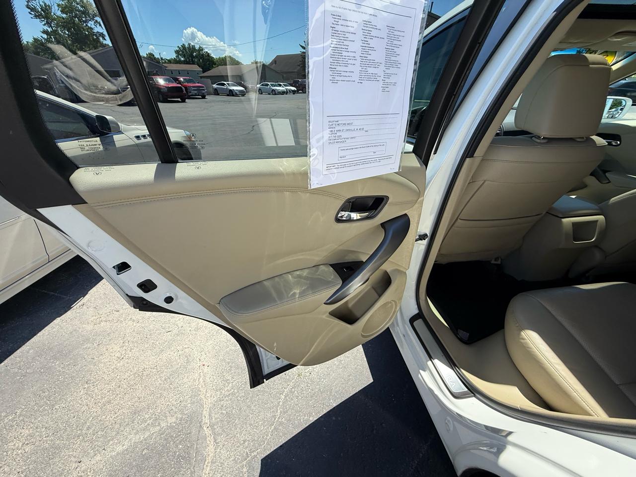 Acura RDX 6-Spd AT AWD w/ Technology Package 2014