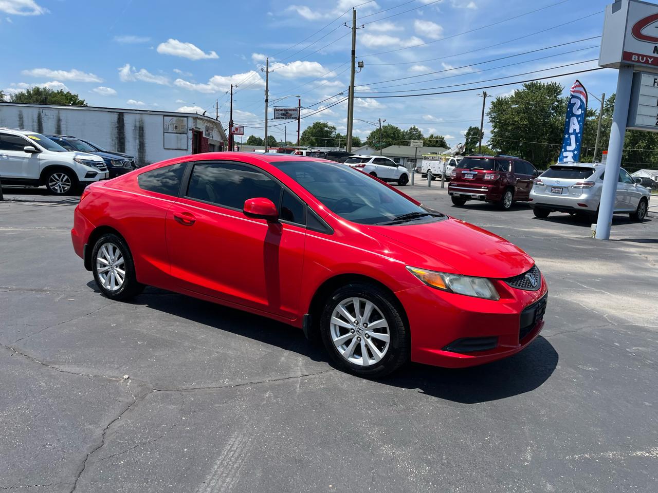 Honda Civic EX Coupe 5-Speed AT 2012