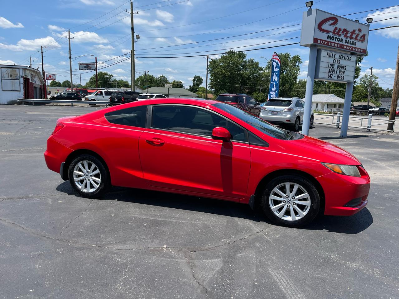 Honda Civic EX Coupe 5-Speed AT 2012