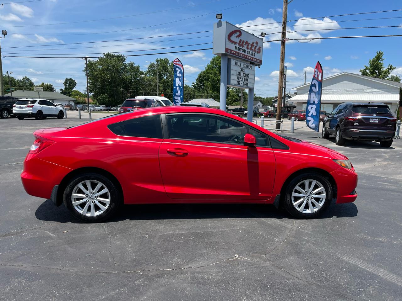 Honda Civic EX Coupe 5-Speed AT 2012