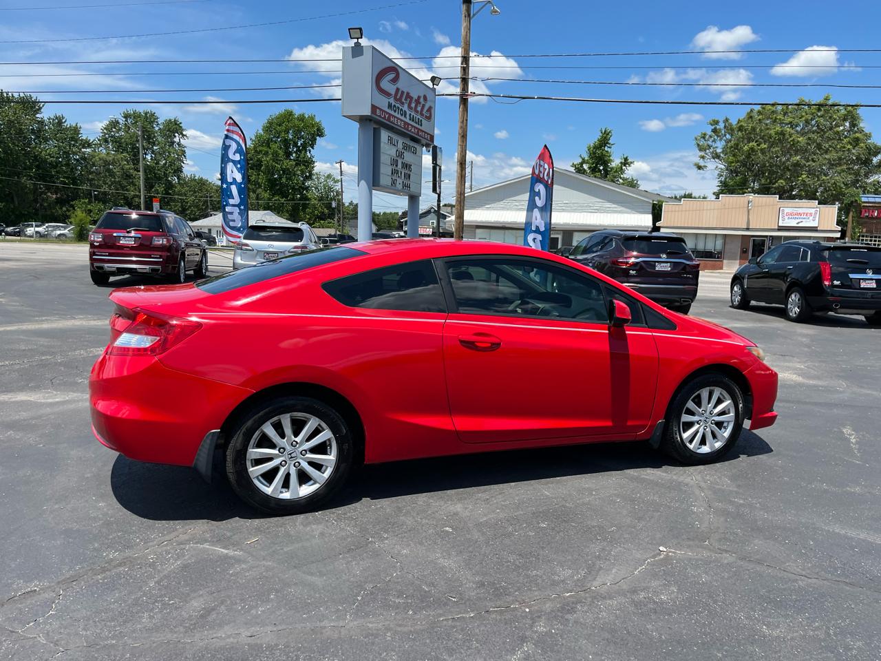Honda Civic EX Coupe 5-Speed AT 2012