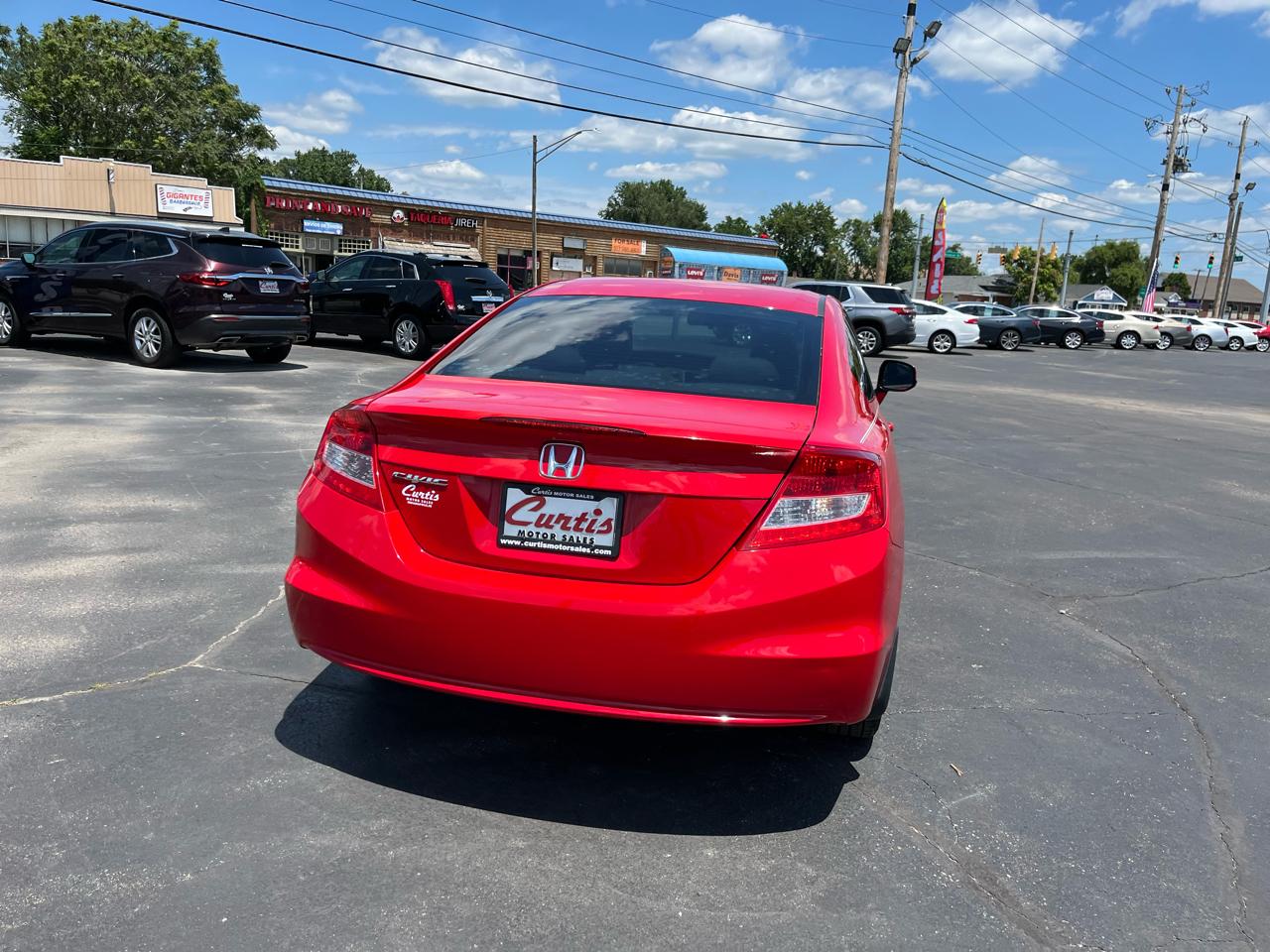 Honda Civic EX Coupe 5-Speed AT 2012