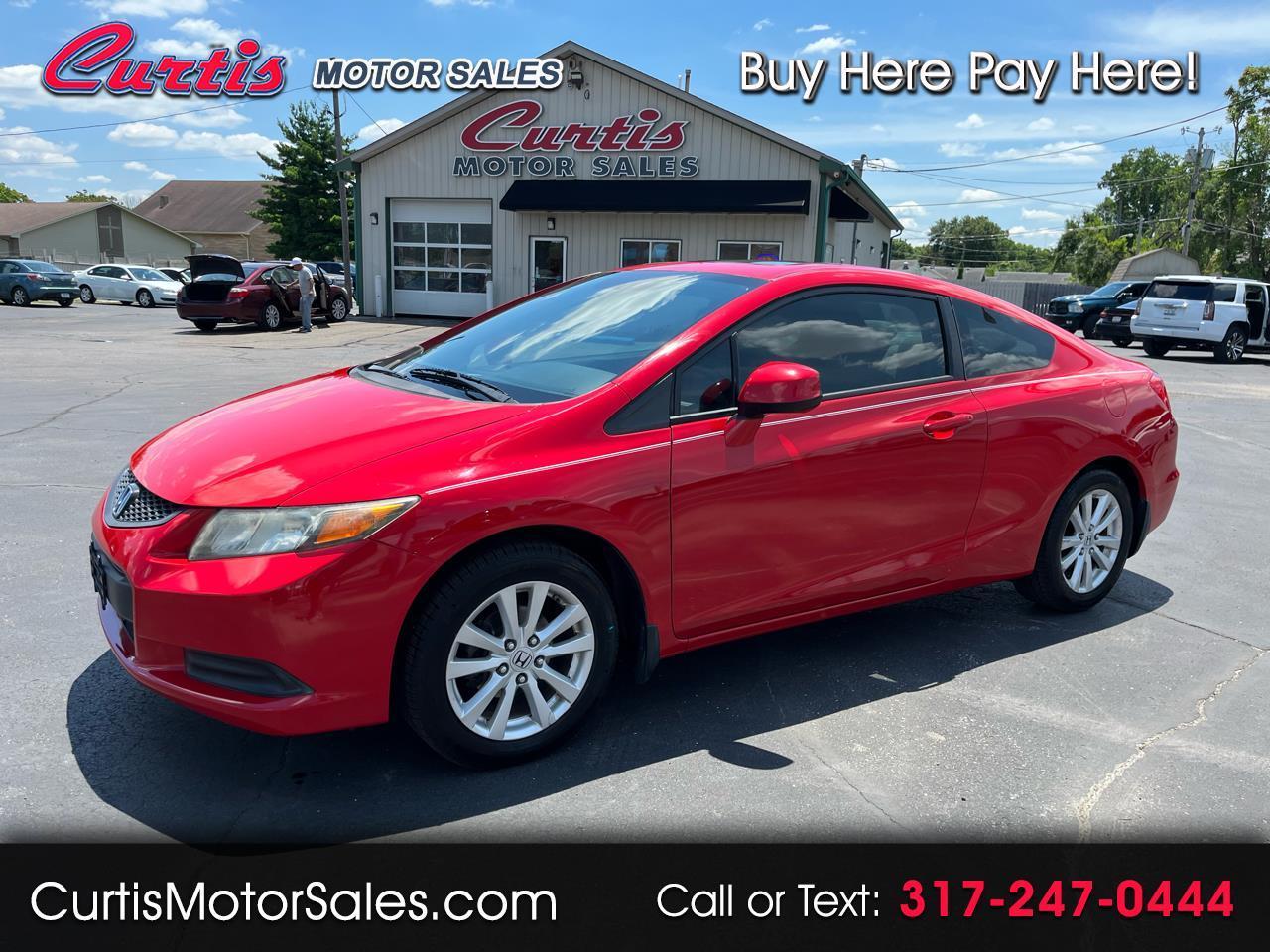 2012 Honda Civic EX Coupe 5-Speed AT