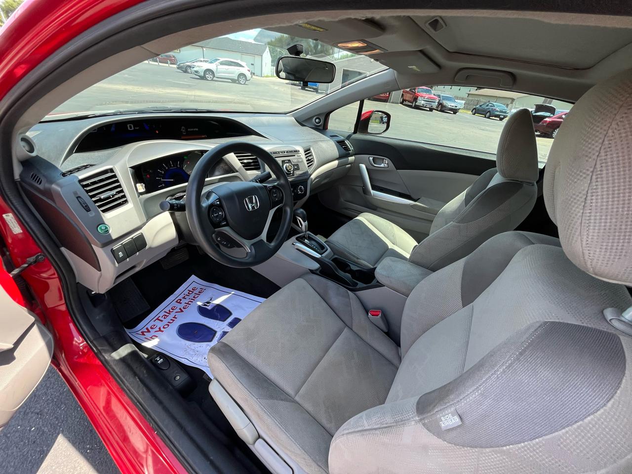Honda Civic EX Coupe 5-Speed AT 2012