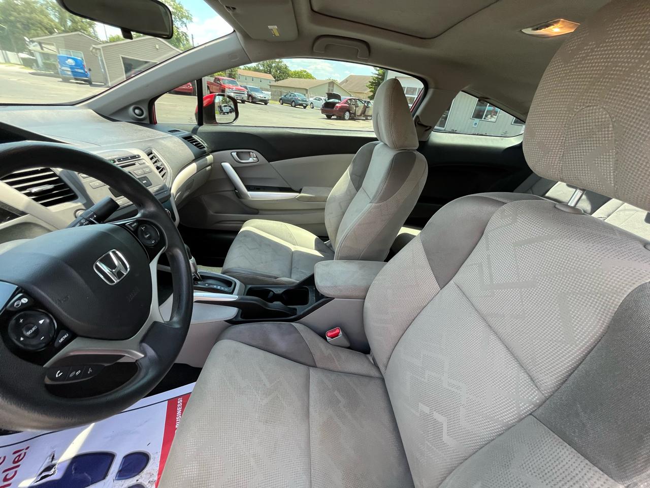 Honda Civic EX Coupe 5-Speed AT 2012