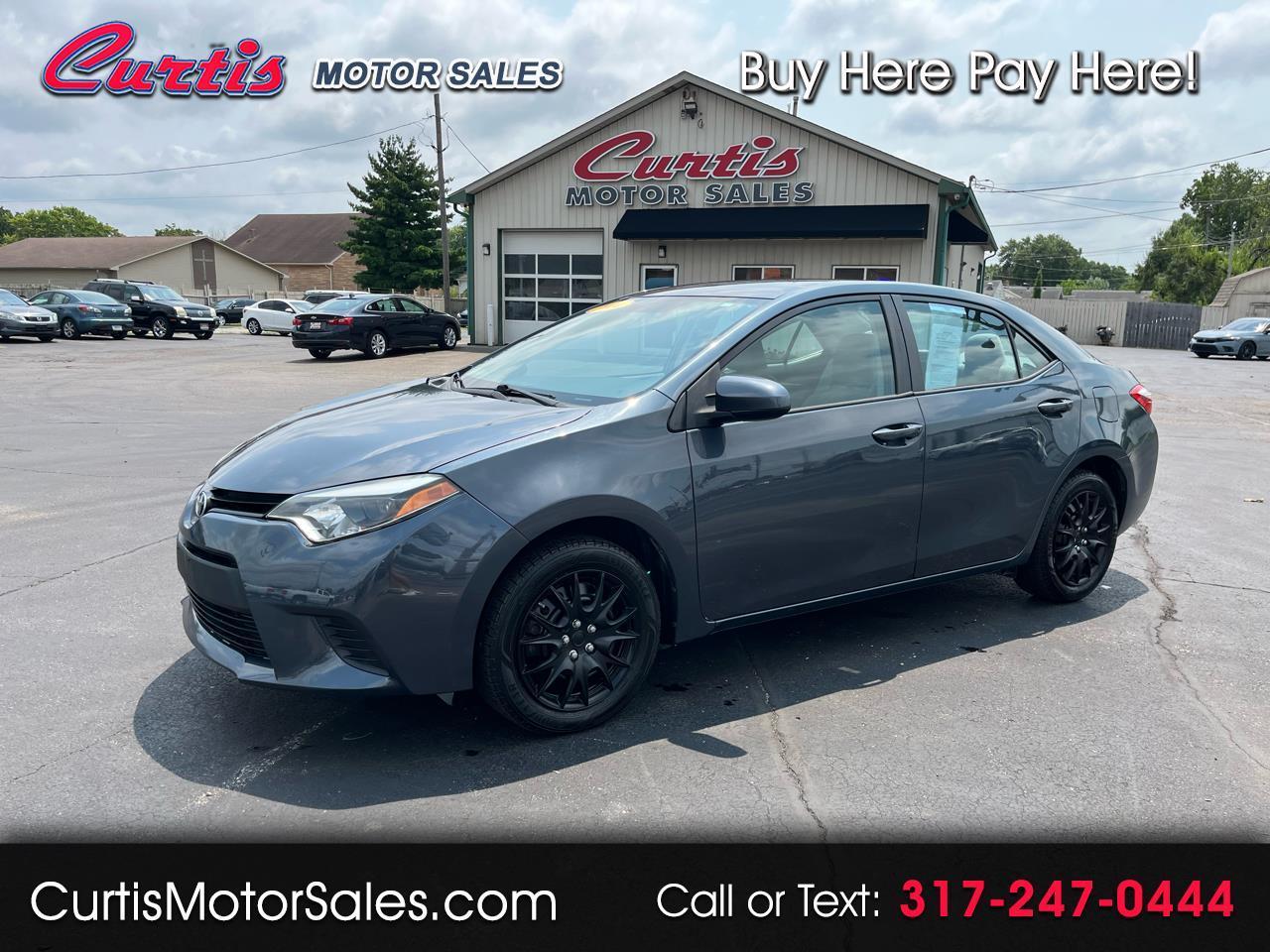 2014 Toyota Corolla S Premium CVT