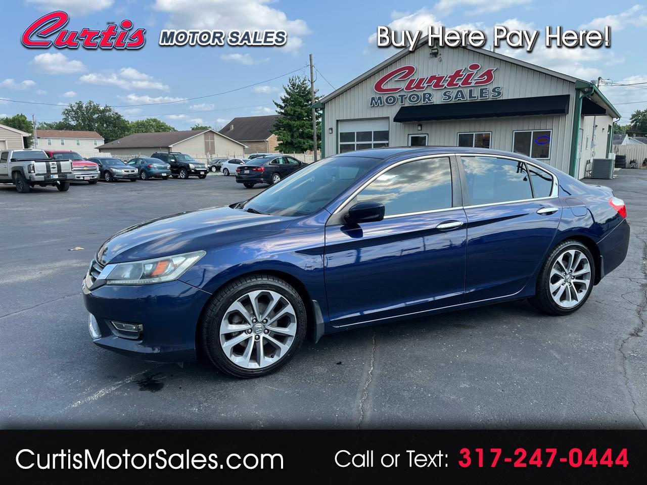 Honda Accord Sport Sedan CVT 2013