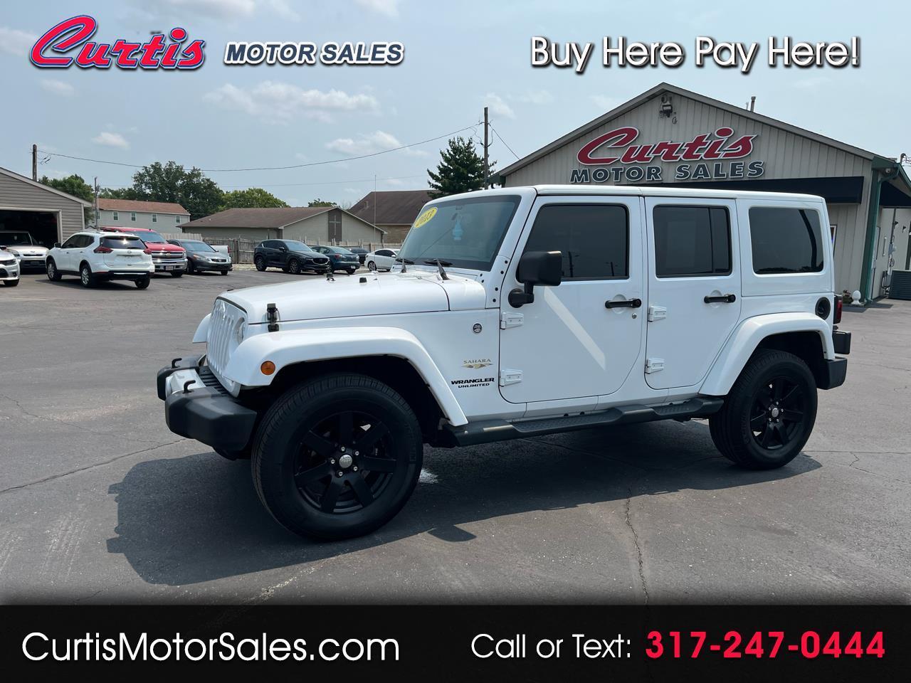 2013 Jeep Wrangler Unlimited Sahara 4WD