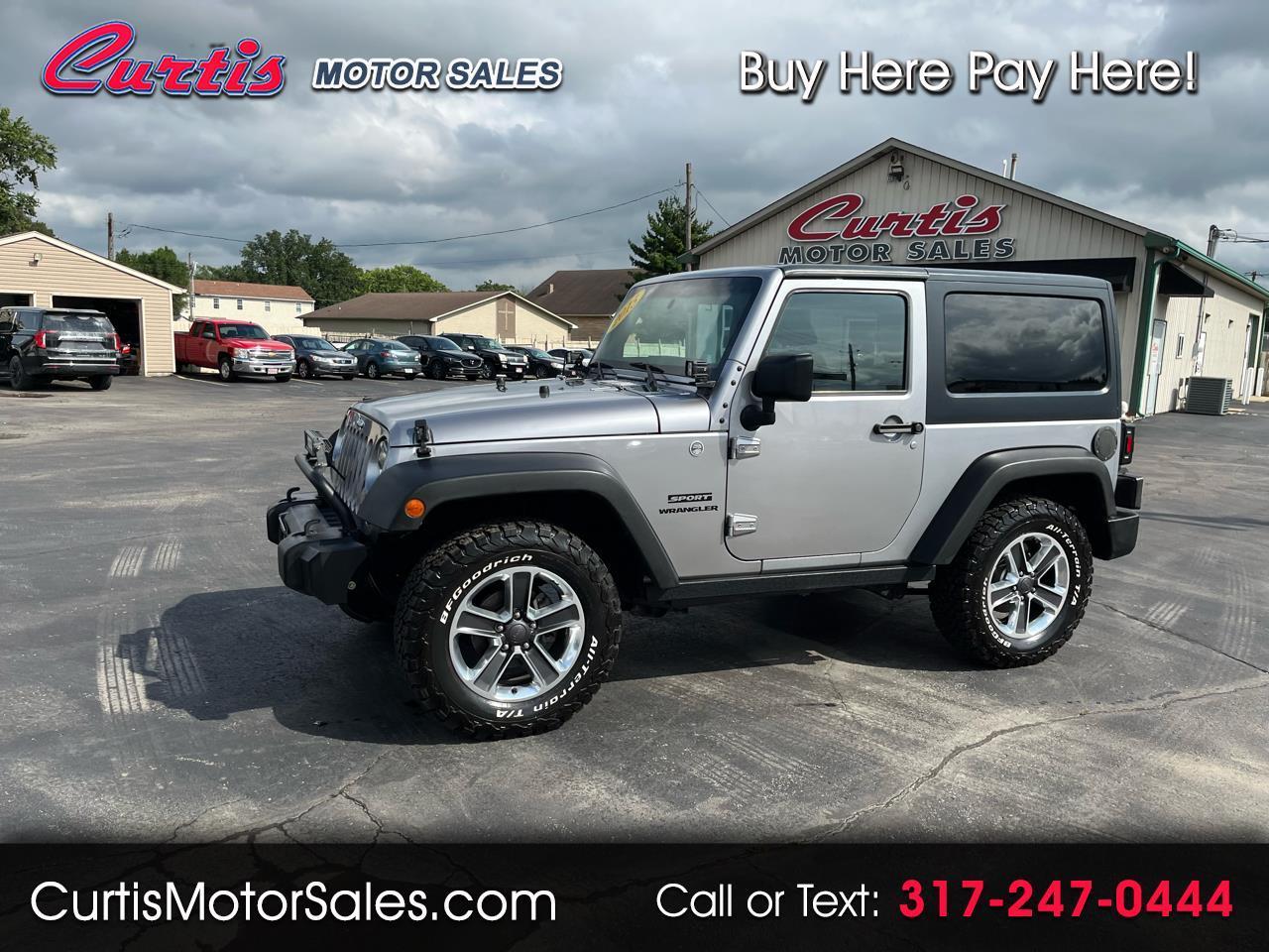 2015 Jeep Wrangler Sport 4WD