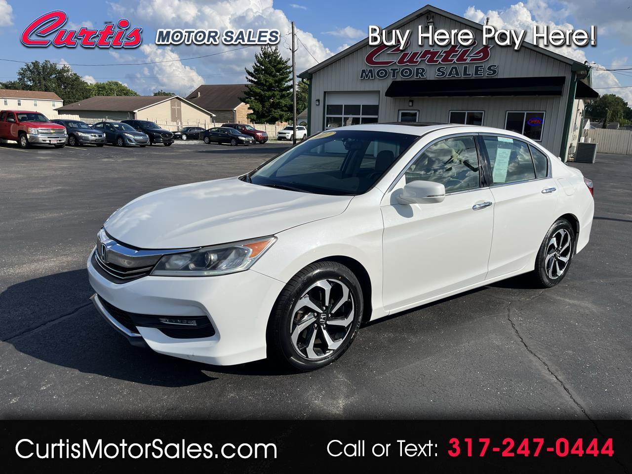 2017 Honda Accord EX-L Sedan V6 6-Spd AT