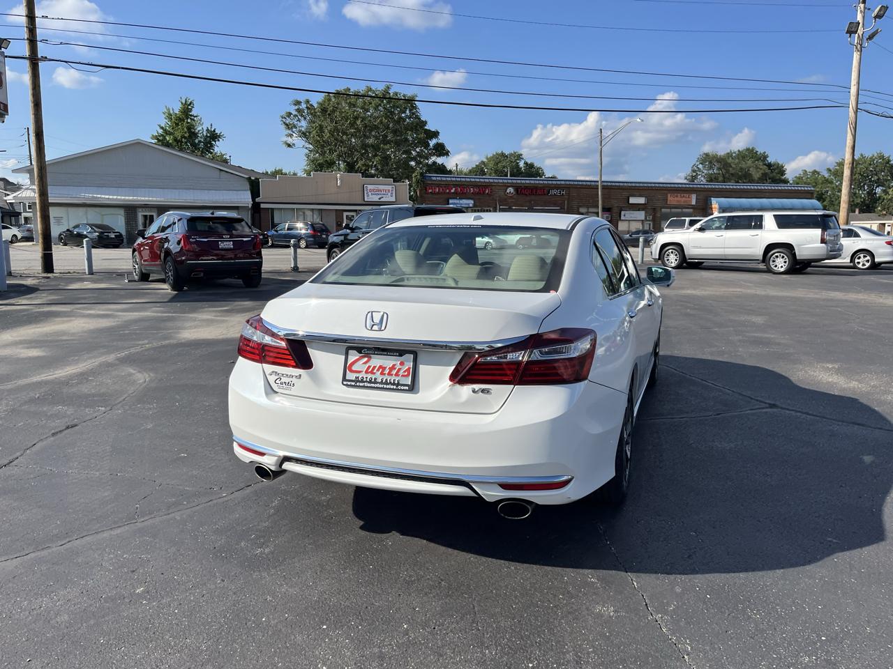 Honda Accord EX-L Sedan V6 6-Spd AT 2017