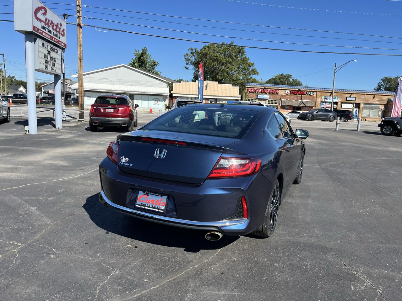 Honda Accord EX-L Coupe CVT 2016