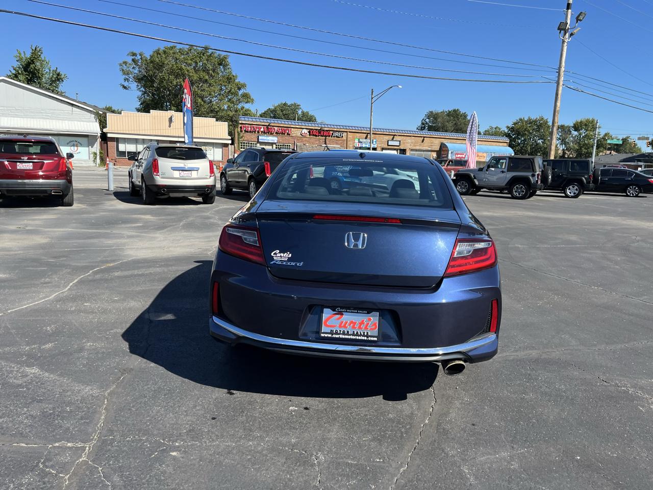 Honda Accord EX-L Coupe CVT 2016