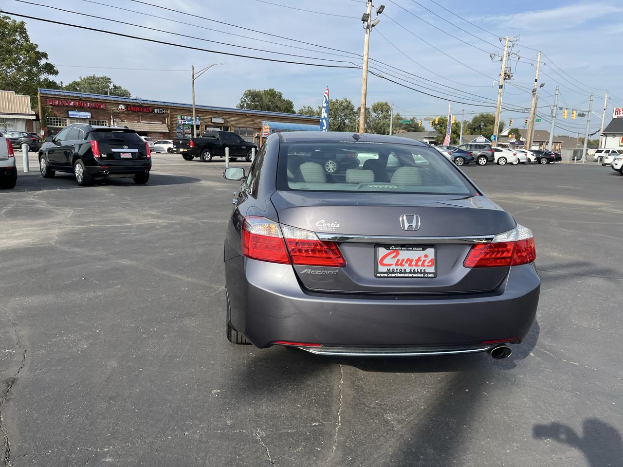 Honda Accord EX-L Sedan CVT 2015