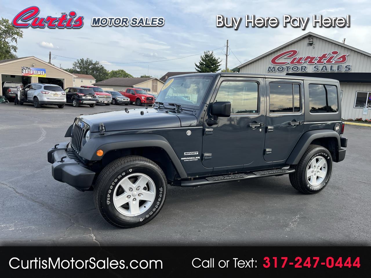 2017 Jeep Wrangler Unlimited Sport 4WD